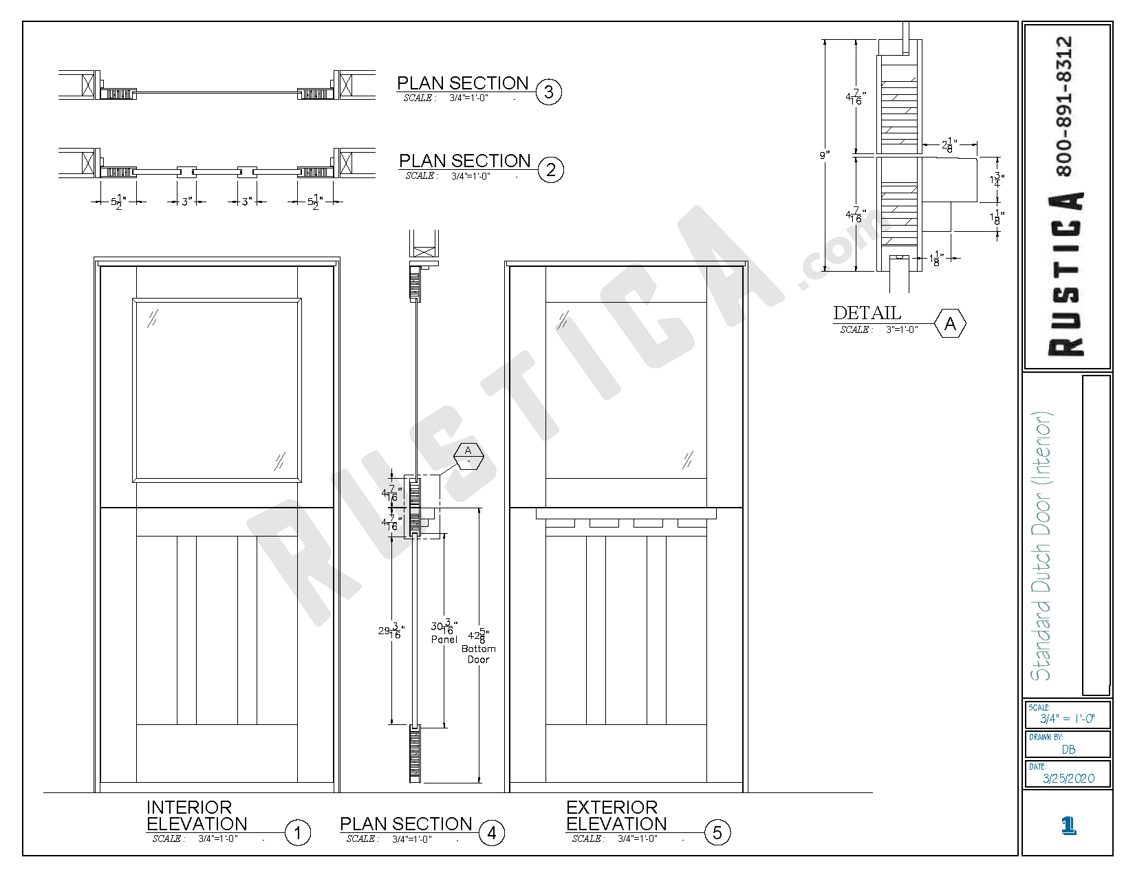 Standard Dutch Door Dimensions